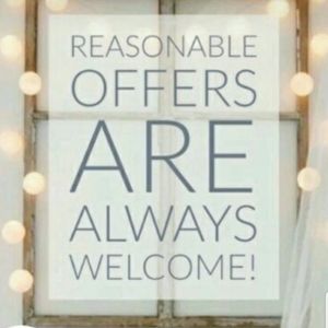 Feel free to make me an offer ❤